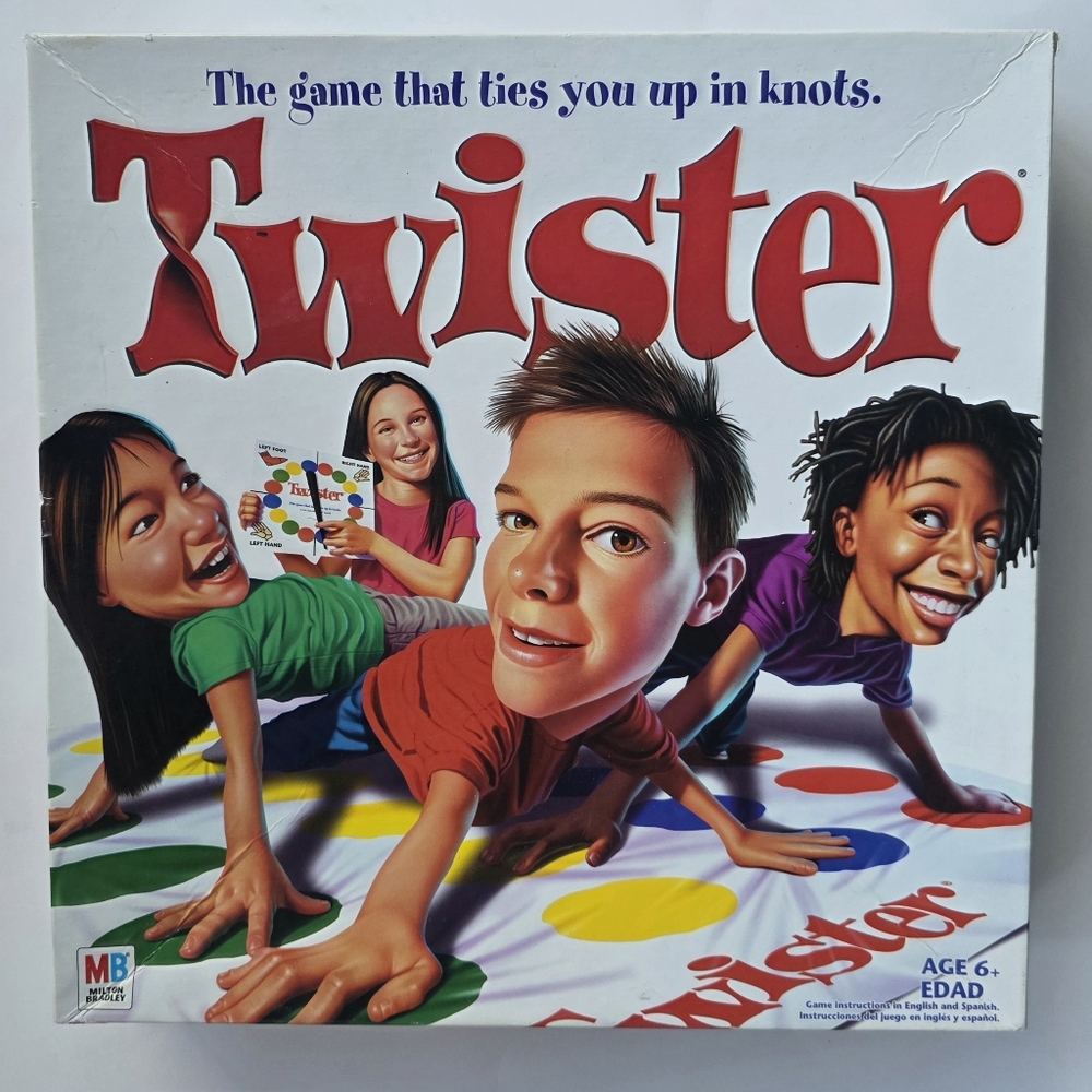 Twister board game.